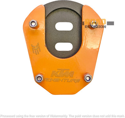 road religion Side Stand Extender for KTM Adventure 390/250 (Orange) Bike Side Stand