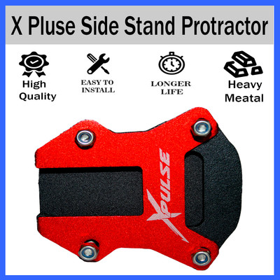 ASRYD Heavy Quality Motorcycle Side Stand Extender For Hero Xpulse Bike Side Stand