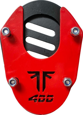 road religion Side Stand Extender for Triumph Speed 400/Scrambler 400x (Red) Bike Side Stand