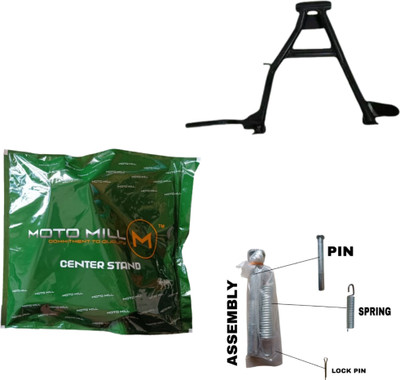Moto Mill Splendor-BS6 All Models with Pin & Spring Bike Centre Stand