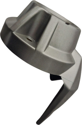 Chinkraft Heavy-Duty Silencer End Cap Compatible with Yamahaa FZ V2 (Silver) Bike Silencer Rubber