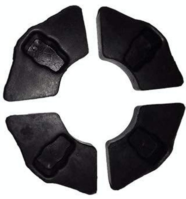 road religion Genuine Drum Rubber Set Compatible with Yamaha RX100/RX135 -Original Bike Silencer Rubber