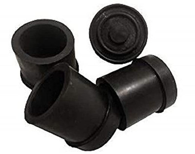 SHASALES ROUND RUBBER CAP Floor Protector & Furniture Cover BLACK Bike Silencer Rubber