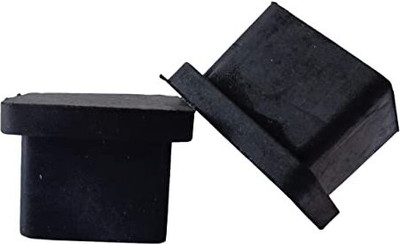 SHASALES rubber cap Chair PVC Rubber Black | Floor Protector & Furniture Cover |black Bike Silencer Rubber
