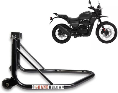 Grandbiker Rear Universal Wheel Paddock Stand for y.e.z.d.i Adventure (Black) Bike Storage Stand(Floor Mount)