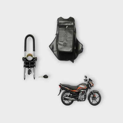 CapeShoppers Dynamic-PLATINA ATM O TANK COVER Strap Bajaj Universal For Bike Bike Tank Cover(2.5 L)