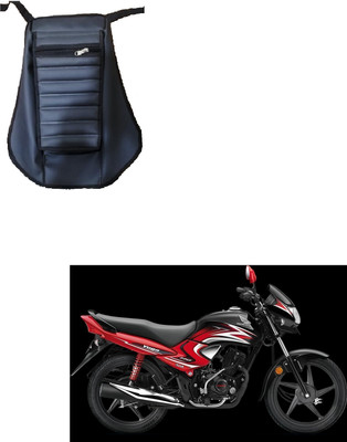 Moliyam BLACK BIKE TANK BAG LEATHER MS-05 Strap Honda Dream, Universal For Bike Bike Tank Cover