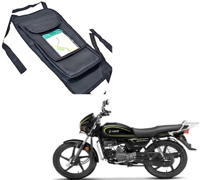 Moliyam MOBILE TANK COVER MOBILE POCKET - 030 Strap Hero Splendor Plus, Universal For Bike Bike Tank Cover