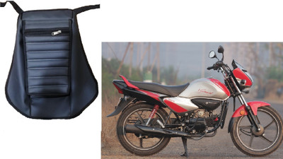 Moliyam BLACK BIKE TANK BAG LEATHER MS-032 Strap Hero Universal For Bike Bike Tank Cover