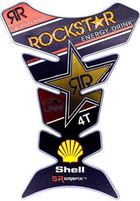 Automopix NEW_M TP Rockstar Bike Tank Pad