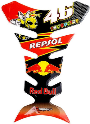 Automopix NEW_Reprol RedBull 46 Bike Tank Pad