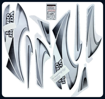 Automopix NEW_Splender gray hh Bike Tank Pad