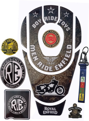 GraphixDesign Cover Compatible with Classic 350, Standard, Electra Waterproof Bike Tank Pad