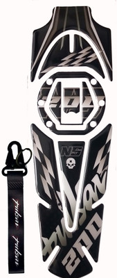 A1GRAPHIX 3D Full Tank Pad & Fuel Cap Sticker and Tank Bike Tank Pad