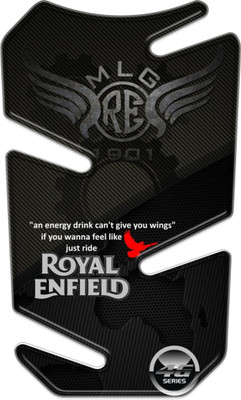 Badal Auto re 350 Wings Bike Tank Pad