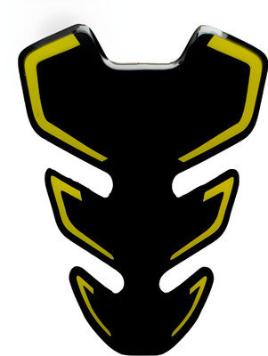 BIKEBUDDY Tank Pad Pulsar And Universal all Bike tank pad Colour (yellow,black) Bike Tank Pad
