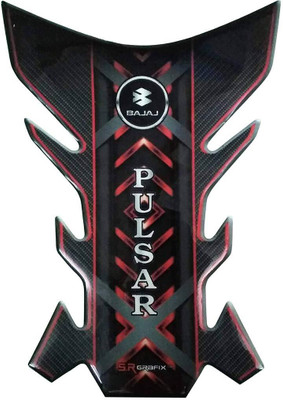 Automopix bjaj p bl Bike Tank Pad