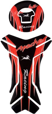 Automopix Apache_Racing_horse Bike Tank Pad