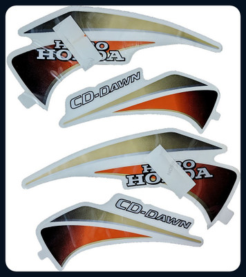 Automopix NEW_HH Gold ornge CD_Dawn Bike Tank Pad