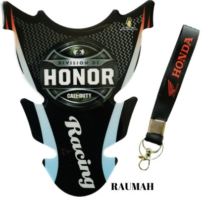 autofy Grafix SPORTY BIKER SHOPE PREMIUM TANK PAD / Fit for HONDA Bikes Bike Tank Pad Bike Tank Pad