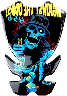 Zardosi Bike_TankPad_A263 Bike Tank Pad