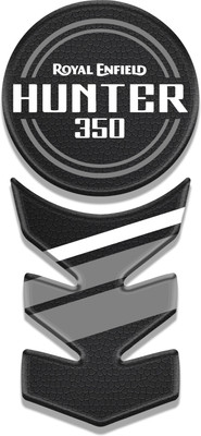 Badal Auto Grey Bike Tank Pad