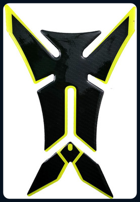 Automopix NEW_COMBO BLK TP Bike Tank Pad