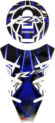 Zardosishop R15 diamond Blue Bike Tank Pad