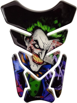 Automopix A_Black joker Bike Tank Pad