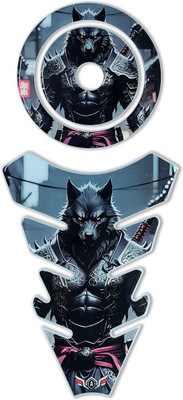 Automopix A_wolfFZ Bike Tank Pad