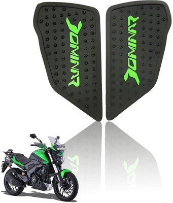 Moto Genius Silicone Tank Pads for Dominar | Anti-Slip Protection (Pack of 2) (Black) Bike Tank Pad