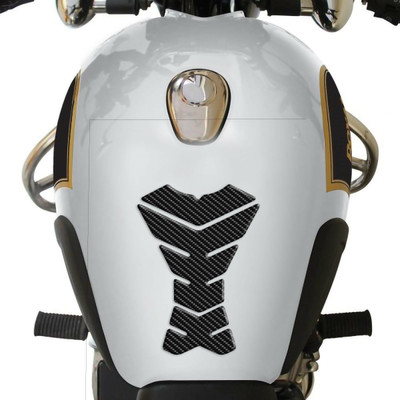 Badal Auto Carbon Black Tank Pad Bike Tank Pad