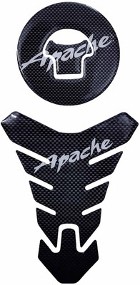 Automopix Apache Corbon Bike Tank Pad
