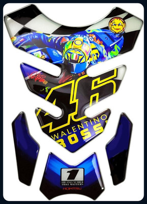 Automopix NEW_46 Rossi 1 Bike Tank Pad