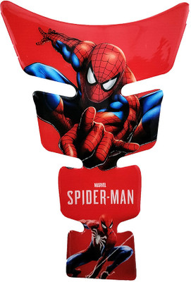 Automopix spider man tank pad Bike Tank Pad