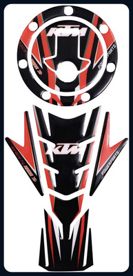 Automopix NEW_K T M_9 Bike Tank Pad