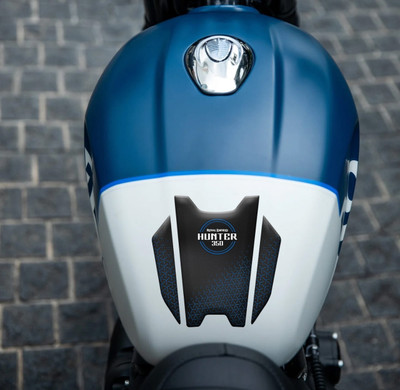 mamata auto grafix Royal Enfild Hunter bike tank pad Bike Tank Pad