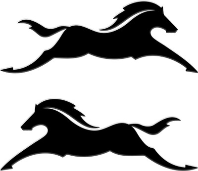 mamata auto grafix tvs hors logo for desal Bike Tank Pad