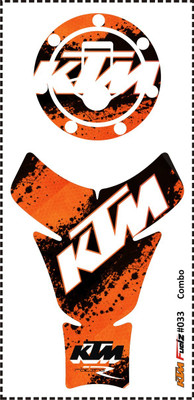 Golden Fox NEWKTMDUKE-002 Bike Tank Pad