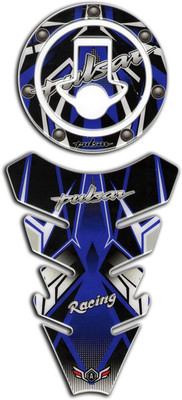 Automopix NEW_AMPul150180BluV Bike Tank Pad