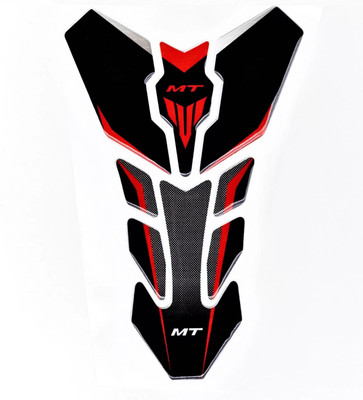 VermsBikers MT 15 tank pad sticker red Bike Tank Pad