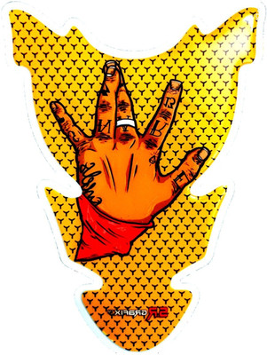 Zardosi Bike_TankPad_A243 Bike Tank Pad