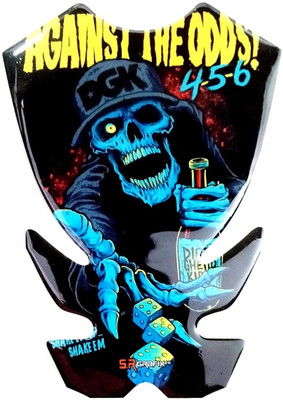 Zardosi Bike_TankPad_A645 Bike Tank Pad