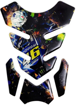Automopix NEW_46 BLK NEW TP 25 Bike Tank Pad