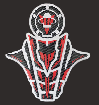 A1GRAPHIX Sticker & Decal for Bike(Black)