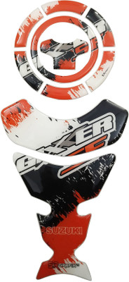 Automopix NEW_S.G.SF red Bike Tank Pad