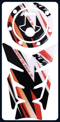 Automopix NEW_K T M_7 Bike Tank Pad