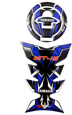 Automopix NEW_MT-15 Yamaha 6 Bike Tank Pad