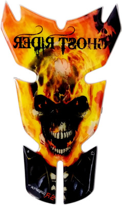 Automopix A_GHOST RIDER Bike Tank Pad