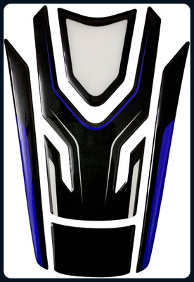Automopix NEW_SG BK 3D tank pad_03 Bike Tank Pad